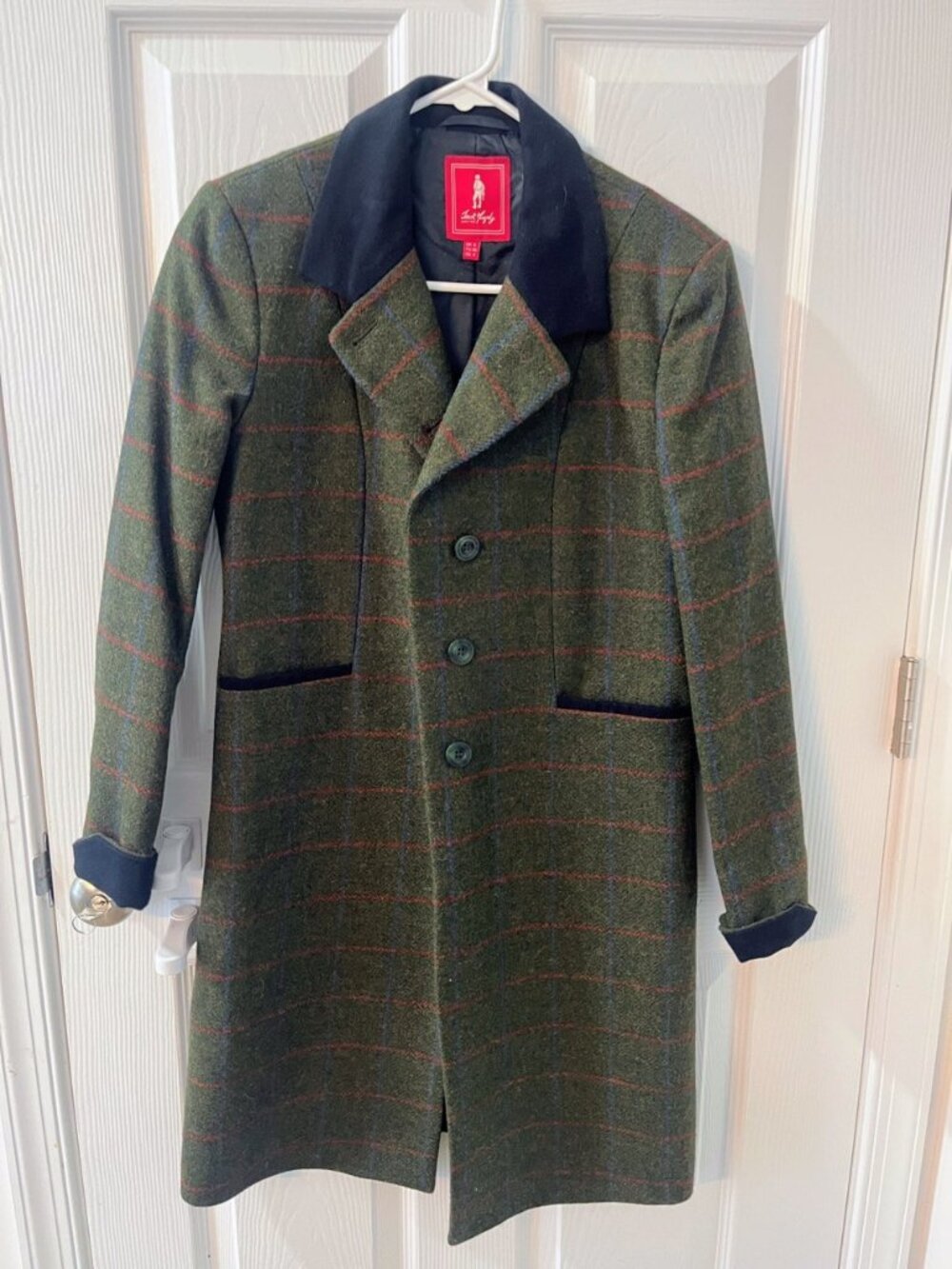Isabella Tweed Coat by Jack Murphy - Small - US 6 / EU 36 / UK 8